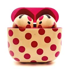 Merlin Craft Customized Apple AirPods 5 WC Pink Polka 