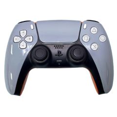Customized Sony PS5 Dual Sense Controller Moonstone Grey Edition