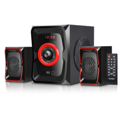 iSonic IS 457 2.1 Channel Multimedia Speaker-(Black)-(iS 457)