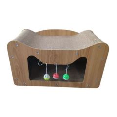Thunder Paws Agate Cat Cardboard Scratcher 55X30X30cm