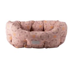 Petshop By Fringe Studio Star Tile Cuddler Pet Bed - Mauve 74X61X23cm