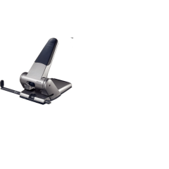 Leitz 5180 Heavy Duty 2-Hole Punch 65 Sheet Cap. Silver