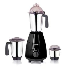 Sonashi 3 In 1 Mixer Grinder 3 Speeds With Pulse Switch Unbreakable Polycarbonate Jar Lids 1 -  SB-151SS (BLACK)