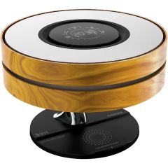 Promate Bedside Desk Lamp with Wireless Charger, MIRTH.UK