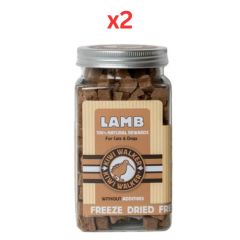 Kiwi Walker Freeze Dried Lamb Snack for Dogs & Cats 90G (Pack of 2)