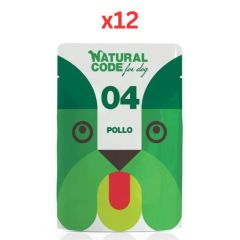 Natural Code Chicken Soft Jelly Wet Dog Food - 100G (Pack of 12)