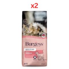 Burgess Complete Scottish Salmon Adult Cat Dry Food 1.5Kg (Pack of 2)