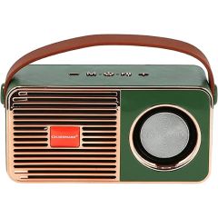 Olsenmark Portable Wireless Speaker-(Green/Gold)-(OMMS1214)