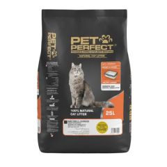 Pet Perfect Premium White Bentonite Clumping Cat Litter – 25L (Lemon)