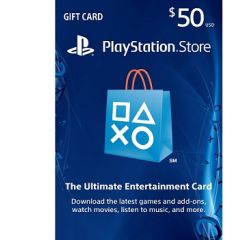 $50 USA Playstation Network Gift Card - PSN Card (Instant Email Delivery)