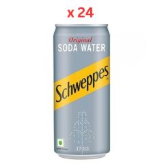 Schweppes Soda Can - 24 x 300 ml