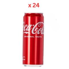 Coca-Cola Regular, Can - 24 x 330 ml