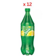 Sprite Regular, Pet Bottle - 12 x 1 L