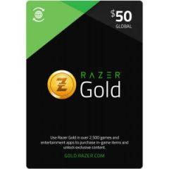 Razer Gold Global $50 (Global) - E - Mail Delivery