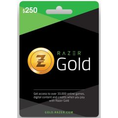 Razer Gold Global $250 (Global) - E - Mail Delivery