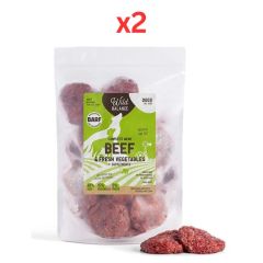 Wild Balance Complete BARF Menu Beef for Dogs 1Kg (Pack of 2)