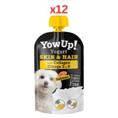 YowUp Yogurt Skin And Hair Dog Wet Food 115G (Pack of 12) Dubai Delivery Only