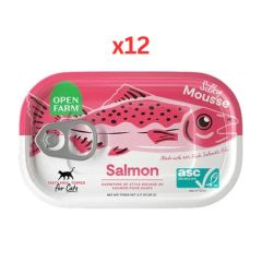 Open Farm Salmon Meal Topper for Cats 89G (Pack of 12)