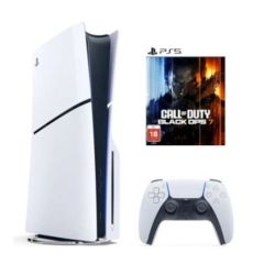 Sony PlayStation 5 Slim Disc 1TB with Call of Duty Black Ops 7 Game (International Edition)