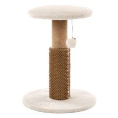 Flamingo Bea Cream & Natural Cat Scratching Tree