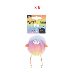 M-Pets Fluffy Bub Catnip Cat Toy Pack Of 6