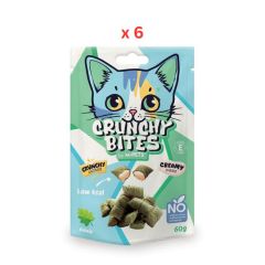 M-Pets Crunchy Bites Cat Treat Catnip 60g Pack Of 6