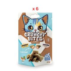 M-Pets Crunchy Bites Cat Treat Duck 60g Pack Of 6