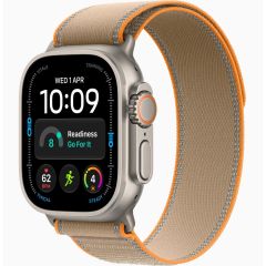 Apple Watch Ultra 4, GPS + Cellular, Natural Titanium Case with Sand Trail Loop - M/L