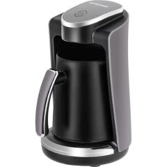 Sonashi Turkish Coffee Machine Black-Silver 500W - STCM-4973