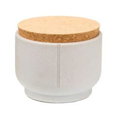 Pino Sand-Made Treat Jar Dolphin Grey 10.5X12.5cm
