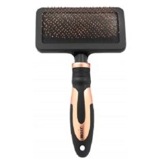 Ebi Noir Soft Slicker Brush for Dog & Cats - 19X10cm