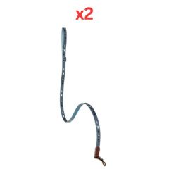 Danish Design FatFace Marching Dog Lead - Blue Small (Pack of 2)
