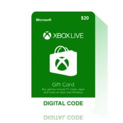 Xbox Live $20 USD - Instant E-Mail Delivery
