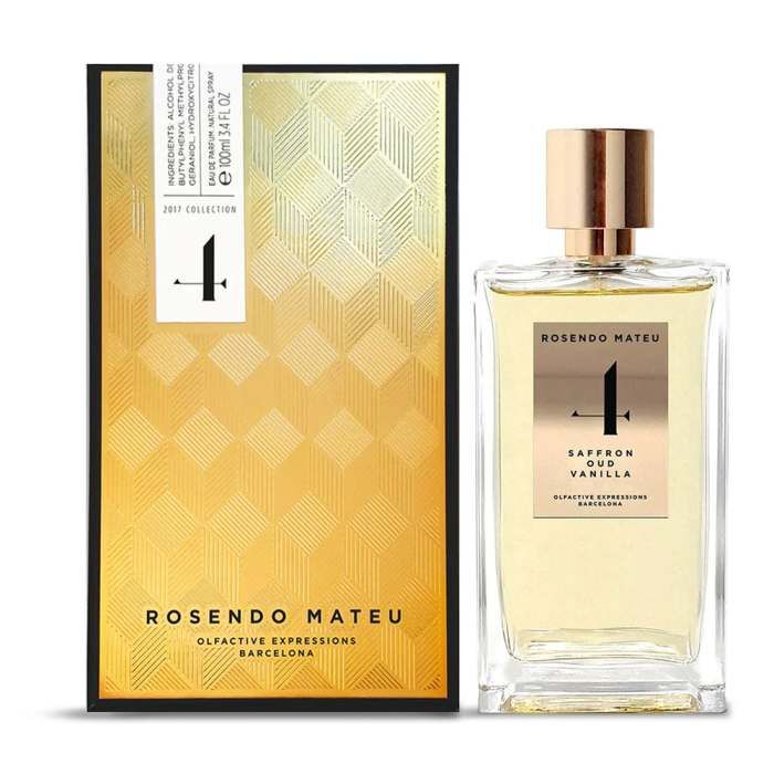Rosendo Mateu 4 Saffron Oud Vanilla Eau De Parfum 100Ml (U)