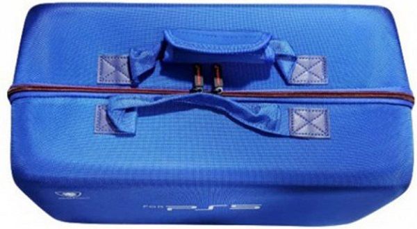 Dead Skull Hardshell PlayStation 5 Carrying Case, Blue