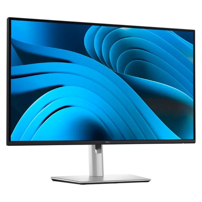 Dell Pro 27inch QHD 2560X1440 2K USB-C Hub Monitor, 100Hz, Anti-glare, 5ms, HDMI, DP, Adjustable, Black & Silver - P2725DE