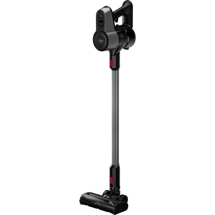 Beko Cordless Vacuum Cleaner,  BLDC 350W BLDC Motor, 100W Suction, 0.6L Capacity, Run Time 45Mins, LCD Screen, LED Lights, Bagless, Lithium Ionbattery - VRT74225Vi