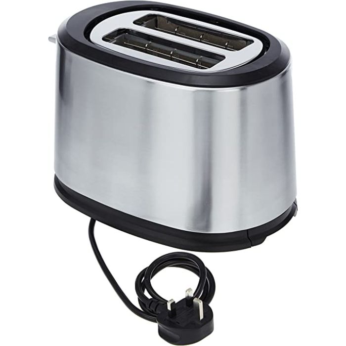 Beko 2-Slice Toaster 7-Toasting Levels 850W Stainless Steel - TAM6201I 