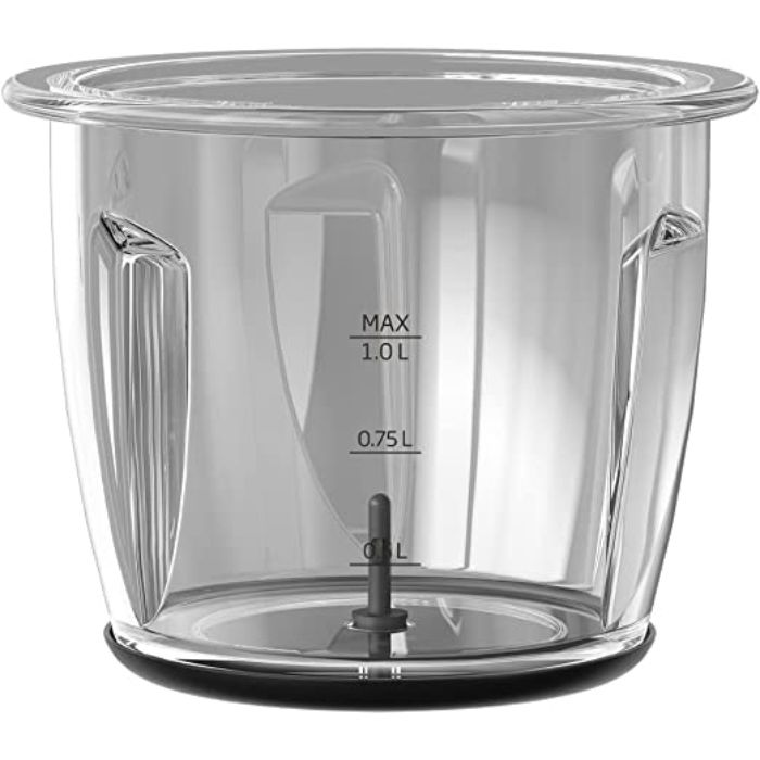 Beko Inox Housing, 400 W Motor Power. 2 Speed Settings, 1 L Glass Bowl, Ant slip Pad, Stainless steel 2 Blades