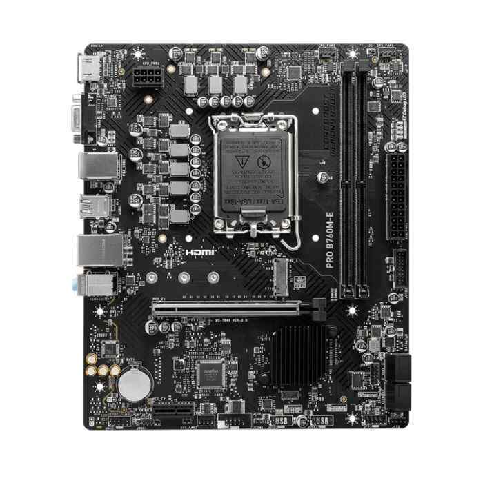 Msi Pro B760M-E Motherboard