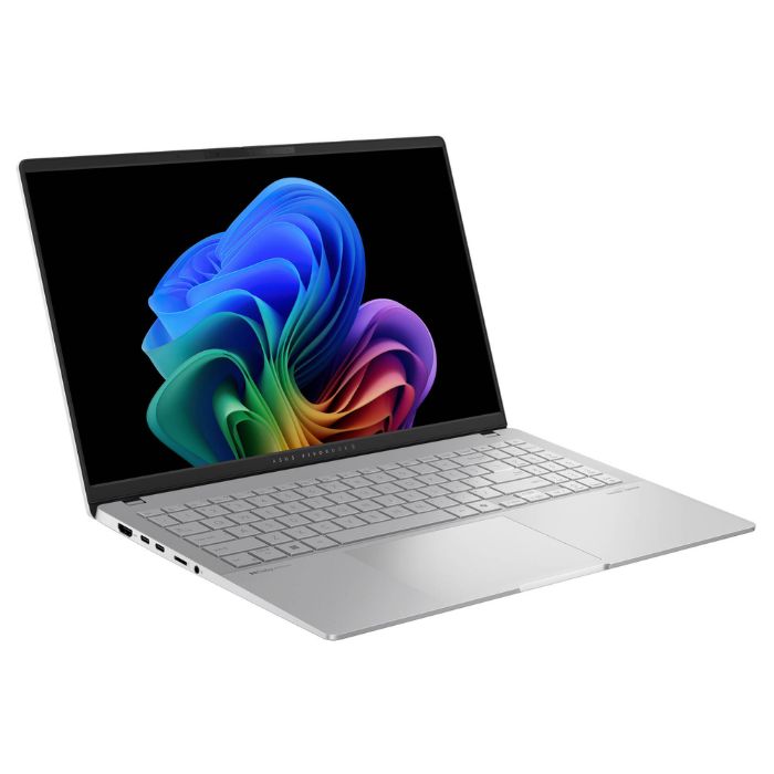 Asus Vivobook S15 Laptop, 15.6inch 3K OLED 120Hz Display, Snapdragon X Plus X1P 42 100 Processor, 16GB RAM, 1TB SSD, Windows 11 Pro, English & Arabic Keyboard, Cool Silver