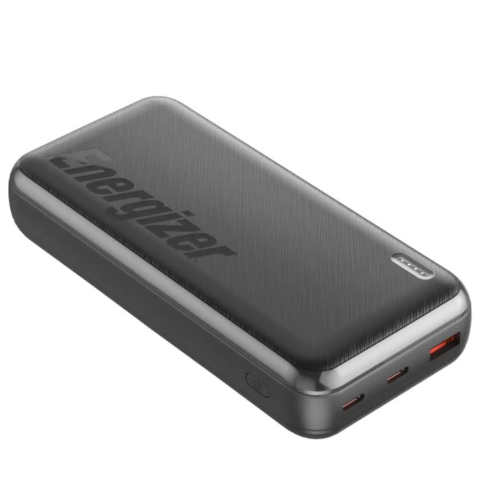 Energizer 20000mAh Fast Charging High Capacity Power Bank - Black
