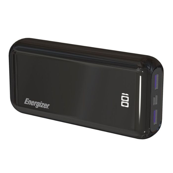 Energizer 20000Mah LED Indicator Power Bank - Black