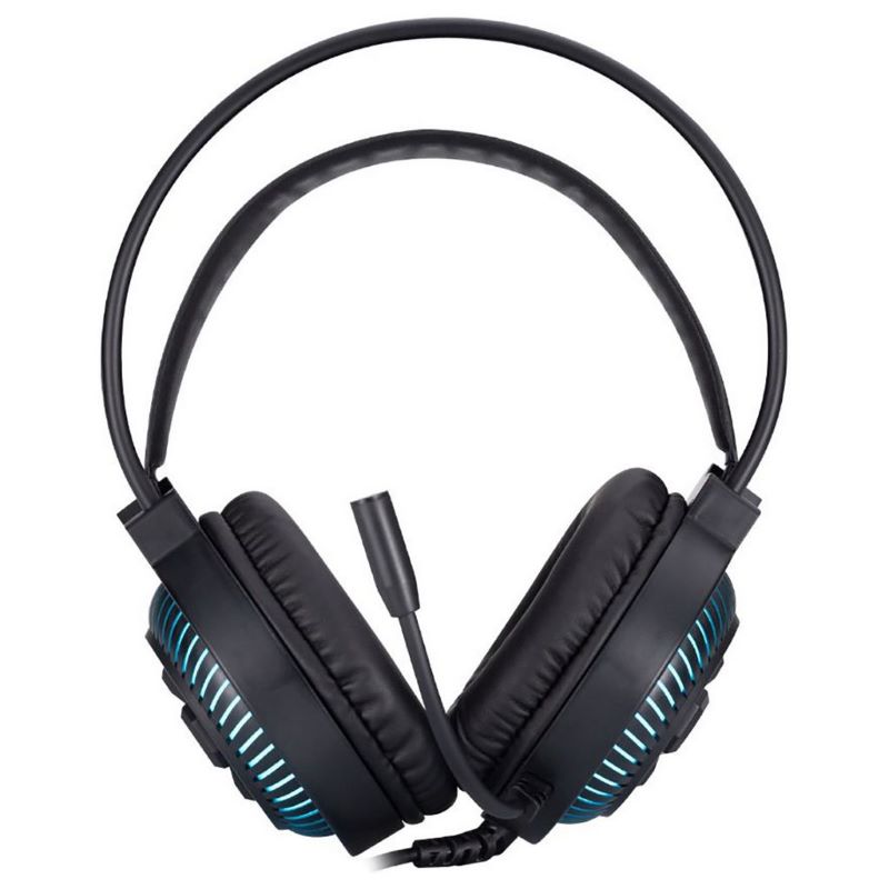 HP USB 2.0 headphone With LED Black -DHE-8001U