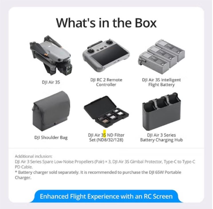 DJI Air 3S Fly More Combo 