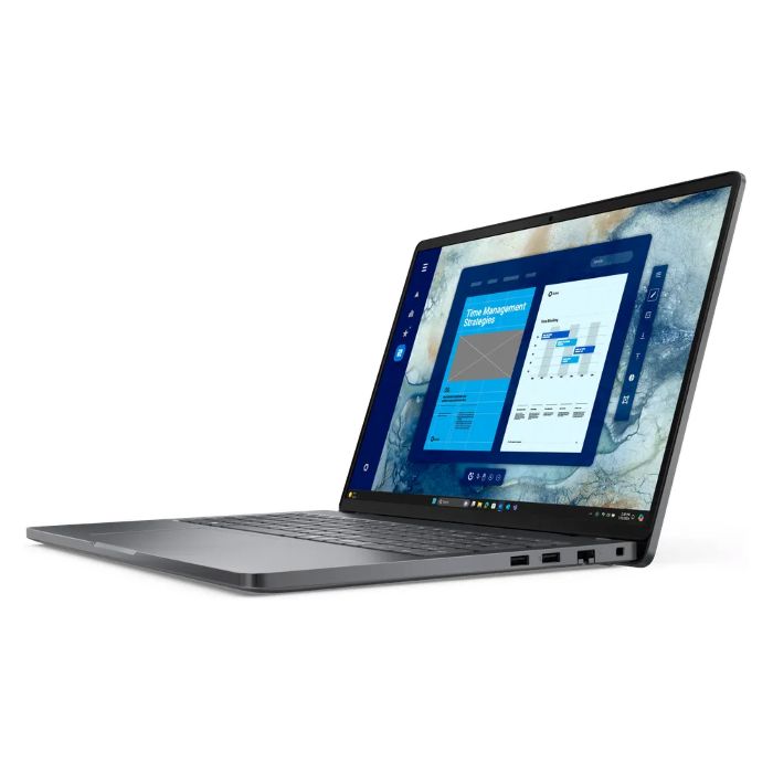 Dell Pro 16 Plus Laptop PB16250, 16inch FHD+ Display, Intel Core Ultra 7 255U Processor, 8GB RAM, 512GB SSD, Windows 11 Pro, English Keyboard, 1 Year Warranty