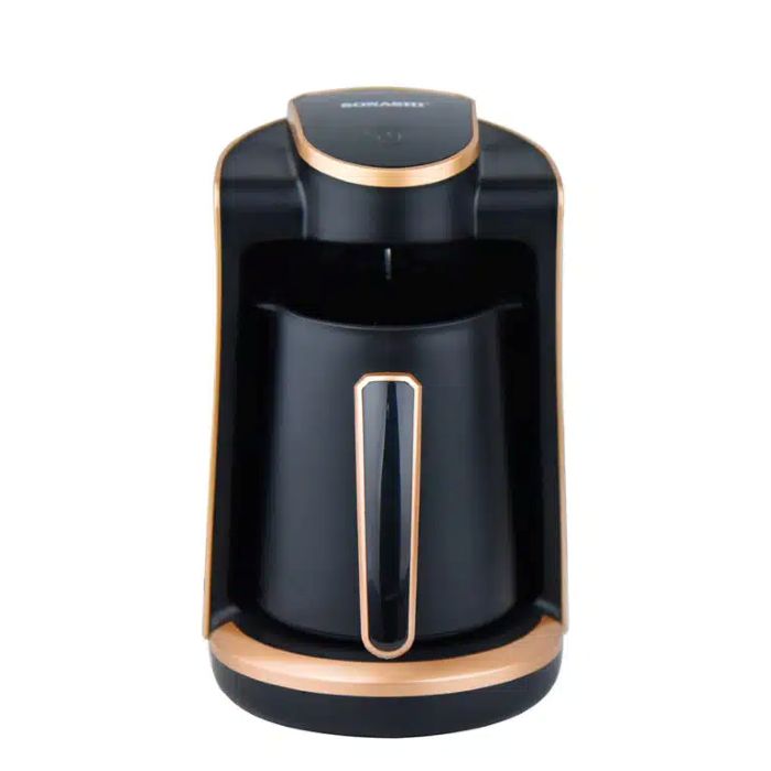 Sonashi Turkish 500W Coffee Machine Black-Gold 
