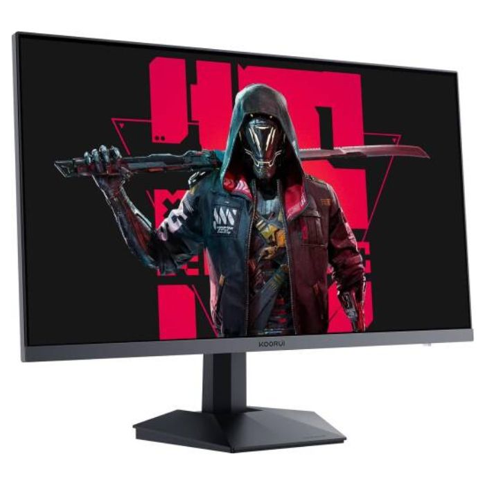 Koorui 27 inch Gaming Monitor, Full HD 1920 x 1080, 165Hz Refresh Rate, IPS, 1MS, HDMI FreeSync & G-Sync Compatible, DisplayPort, Black- 27GN06