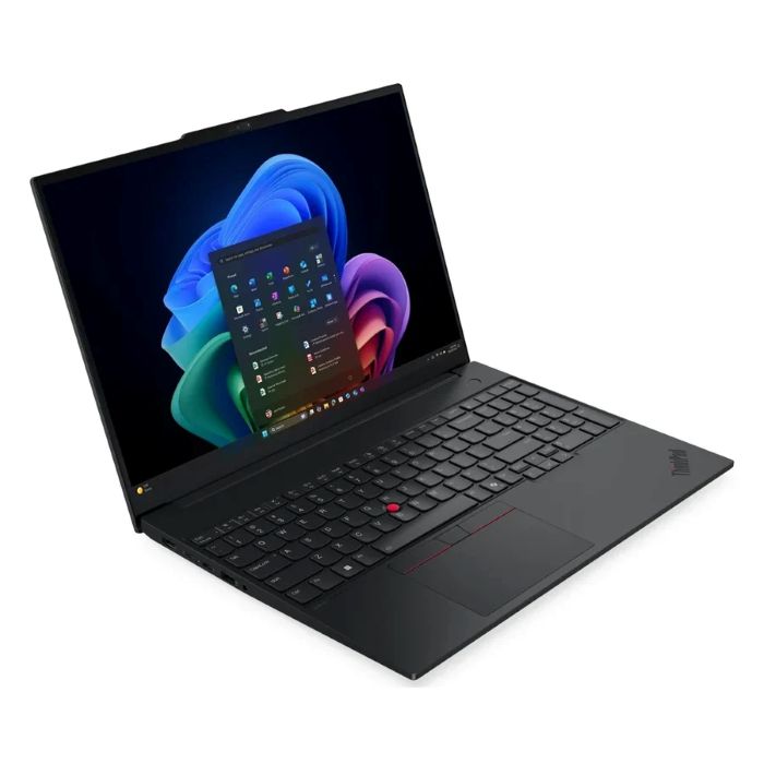 Lenovo ThinkPad E16 Gen 3 Laptop, 16inch WUXGA IPS Display, Intel Core Ultra 5 228V Processor, 32GB RAM, 512GB SSD, Backlit English & Arabic Keyboard, 1 Year Warranty 