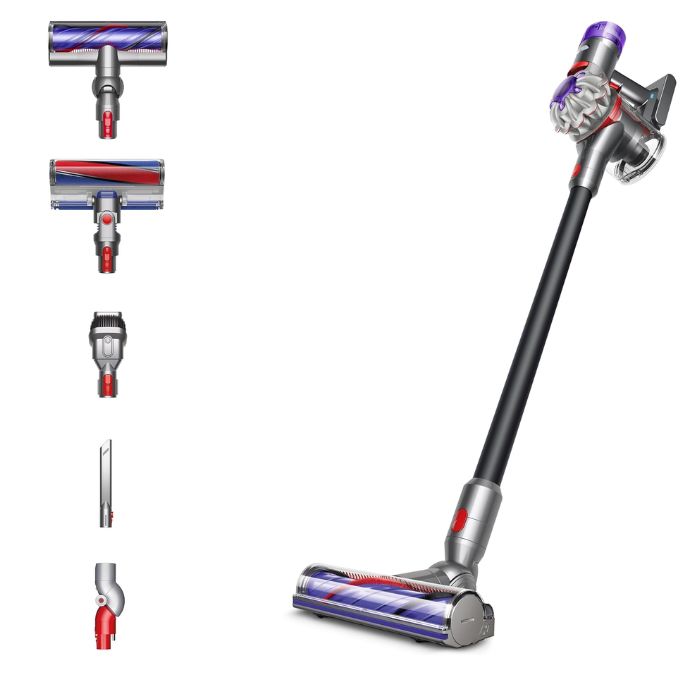 Dyson V8 Total Clean Cordless Vacuum Cleaner Nickel-Black (European Union)
